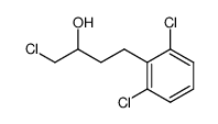1-Chloro-4-(2,6-dichloro-phenyl)-butan-2-ol结构式