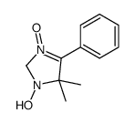 3-hydroxy-4,4-dimethyl-1-oxido-5-phenyl-2H-imidazol-1-ium Structure