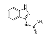 (1(2)H-indazol-3-yl)-thiourea结构式