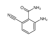 Benzamide, 2-amino-6-cyano- (9CI) structure