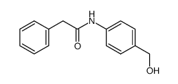 N-(4-(hydroxymethyl)phenyl)-2-phenylacetamide Structure