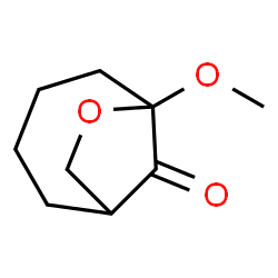 7-Oxabicyclo[4.2.1]nonan-9-one,6-methoxy-(9CI) structure