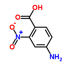 4-氨基-2-硝基苯甲酸结构式