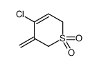 4-chloro-5-methylidene-2H-thiopyran 1,1-dioxide结构式