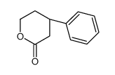 (4S)-4-phenyloxan-2-one Structure