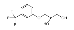 (2S)-3-[3-(trifluoromethyl)phenoxy]propane-1,2-diol Structure