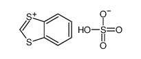 1,3-benzodithiol-3-ium,hydrogen sulfate Structure