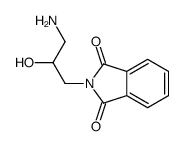 2-(3-amino-2-hydroxypropyl)isoindole-1,3-dione Structure