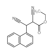 ethyl 2,3-dicyano-3-naphthalen-1-yl-propanoate picture