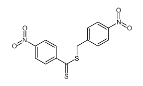 (4-nitrophenyl)methyl 4-nitrobenzenecarbodithioate结构式
