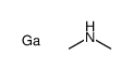 gallium,N-methylmethanamine结构式