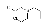 N,N-Bis(2-chloroethyl)-2-propene-1-amine结构式