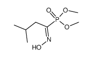 dimethyl (1-(hydroxyimino)-3-methylbutyl)phosphonate结构式