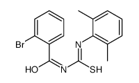 2-bromo-N-[(2,6-dimethylphenyl)carbamothioyl]benzamide结构式