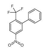 4-nitro-2-phenyl-1-(trifluoromethyl)benzene结构式