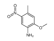 2-甲氧基-4-甲基-5-硝基苯胺结构式
