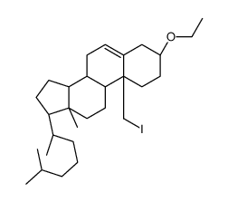 19-iodocholesterol 3-ethyl ether Structure