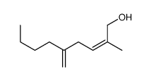2-methyl-5-methylidenenon-2-en-1-ol结构式