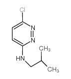 6-CHLORO-N-(2-METHYLPROPYL)-3-PYRIDAZINAMINE structure