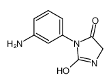3-(3-aminophenyl)imidazolidine-2,4-dione Structure