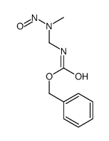 benzyl N-[[methyl(nitroso)amino]methyl]carbamate Structure