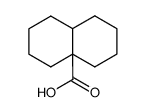 4a(2H)-Naphthalenecarboxylic acid, octahydro- structure