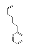 2-(hex-5-enyl)pyridine Structure