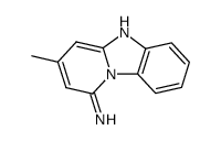 Pyrido[1,2-a]benzimidazol-1(5H)-imine, 3-methyl- (9CI) picture