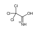2,2,2-trichloroacetamide-15N Structure