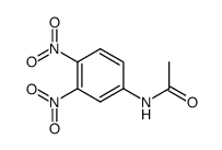 3,4-dinitroacetanilide Structure