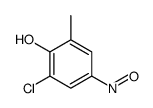 6-Chloro-4-nitroso-2-methylphenol Structure