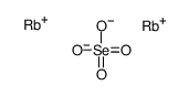 rubidium(1+),selenate结构式