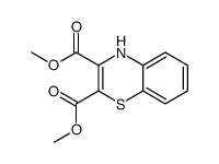 dimethyl 4H-1,4-benzothiazine-2,3-dicarboxylate Structure