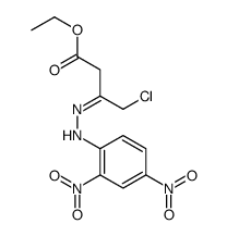 ethyl 4-chloro-3-[(2,4-dinitrophenyl)hydrazinylidene]butanoate结构式