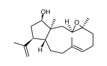 3,4-epoxy-14-hydroxy-7,18-dolabelladiene结构式