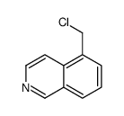 5-(Chloromethyl)isoquinoline结构式