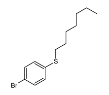 1-bromo-4-heptylsulfanylbenzene结构式