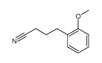 4-(2-Methoxyphenyl)-butanenitrile结构式