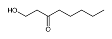 1-hydroxy-3-octanone Structure