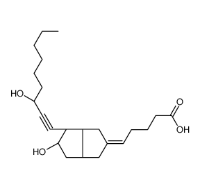 13,14-didehydro-20-methylcarboprostacyclin structure
