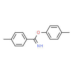 Benzenecarboximidic acid, 4-methyl-, 4-methylphenyl ester (9CI) structure