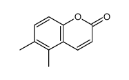 5,6-dimethylcoumarin Structure