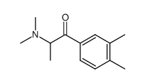 1-Propanone,2-(dimethylamino)-1-(3,4-dimethylphenyl)-(9CI)结构式