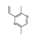 3-ethenyl-2,5-dimethylpyrazine结构式