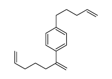 1-hepta-1,6-dien-2-yl-4-pent-4-enylbenzene结构式