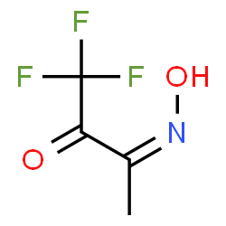 2,3-Butanedione,1,1,1-trifluoro-,3-oxime structure