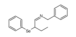 N-benzyl-2-phenylselanylbutan-1-imine Structure