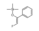 (2-fluoro-1-phenylethenoxy)-trimethylsilane Structure