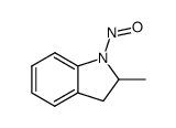 1-nitroso-2-methylindoline Structure