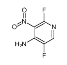 4-Pyridinamine, 2,5-difluoro-3-nitro Structure